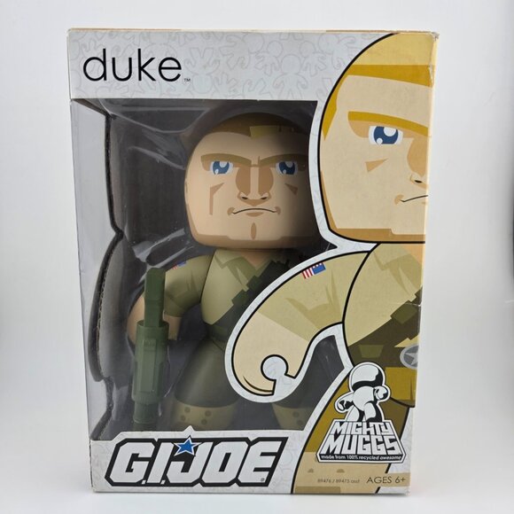 2008 Hasbro Mighty Muggs G.I. Joe Duke with Rifle Collectible Vinyl Figure‎ NEW - Picture 1 of 8